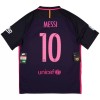 Camisolas Barcelona Messi 10 2016-17 Retro 2º Equipamento Alternativa Manga Curta