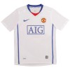 Camisolas Manchester United 2008-09 Retro 2º Equipamento Alternativa Manga Curta