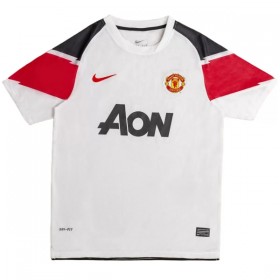 Camisolas Manchester United 2010-11 Retro 2º Equipamento Alternativa Manga Curta