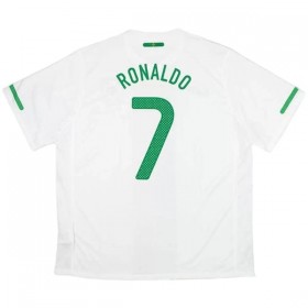 Camisolas Portugal Ronaldo 7 2010 Retro 2º Equipamento Alternativa Manga Curta