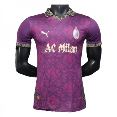 Camisolas AC Milan Roxo 2025-26 Especial Manga Curta