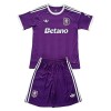 Camisolas Aston Villa Guarda Redes Criança Roxo 2025-26 Manga Curta