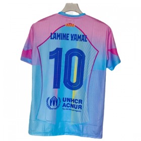 Camisolas Barcelona Lamine Yamal 10 Azul 2025-26 Especial Manga Curta