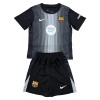 Camisolas FC Barcelona Guarda Redes Criança Preta 2025-26 Manga Curta