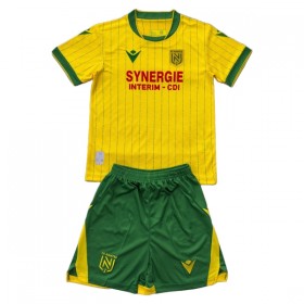 Camisolas FC Nantes Criança 1º Equipamento Principal 2025-26 Manga Curta