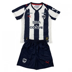 Camisolas Rayados Monterrey Criança 1º Equipamento Principal 2025-26 Manga Curta