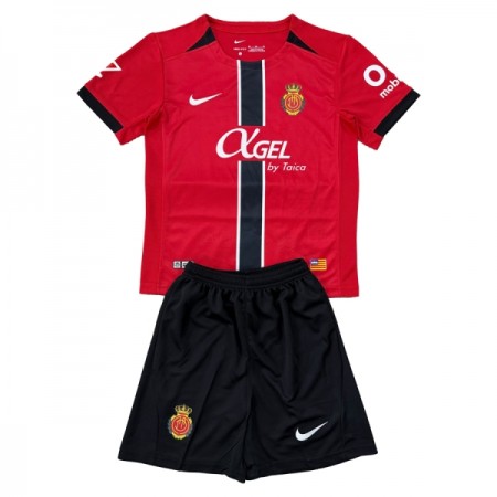 Camisolas RCD Mallorca Criança 1º Equipamento Principal 2025-26 Manga Curta