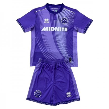 Camisolas Sheffield United Criança 3º Equipamento 2025-26 Manga Curta