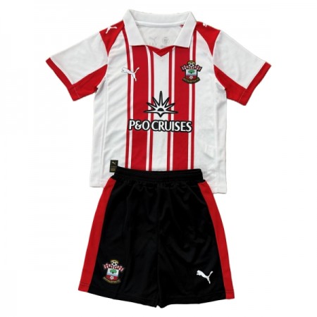 Camisolas Southampton Criança 1º Equipamento Principal 2025-26 Manga Curta