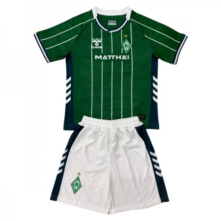 Camisolas Werder Bremen Criança 1º Equipamento Principal 2025-26 Manga Curta Camisolas Werder Bremen Criança 1º Equipamento Principal 2025-26 Manga Curta
