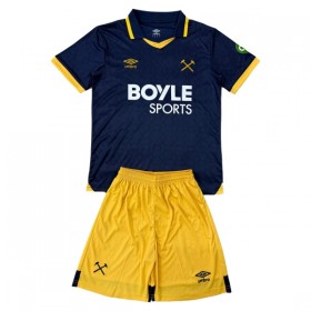 Camisolas West Ham United Criança 3º Equipamento 2025-26 Manga Curta