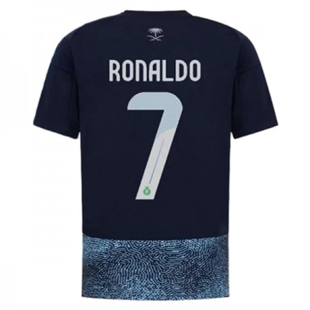 Camisolas Al Nassr Ronaldo 7 2º Equipamento Alternativa 2025-26 Manga Curta