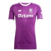 Camisolas Aston Villa Guarda Redes Roxo 2025-26 Manga Curta