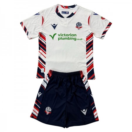 Camisolas Bolton Wanderers Criança 1º Equipamento Principal 2025-26 Manga Curta