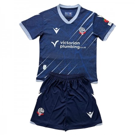Camisolas Bolton Wanderers Criança 2º Equipamento Alternativa 2025-26 Manga Curta
