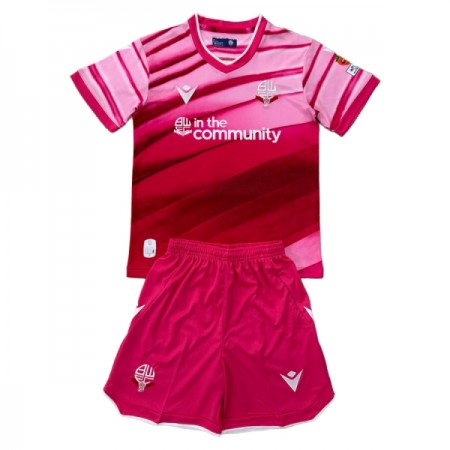 Camisolas Bolton Wanderers Criança 3º Equipamento 2025-26 Manga Curta