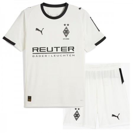 Camisolas Borussia Monchengladbach Criança 1º Equipamento Principal 2025-26 Manga Curta