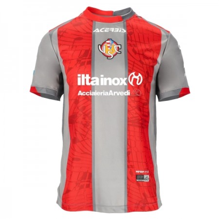 Camisolas Cremonese 1º Equipamento Principal 2025-26 Manga Curta