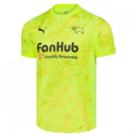 Camisolas Derby County Guarda Redes Amarela 2025-26 Manga Curta