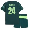Camisolas Manchester City Gvardiol 24 EA Sport Criança 4º Equipamento 2025-26 Manga Curta