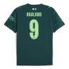 Camisolas Manchester City Haaland 9 EA Sport 4º Equipamento 2025-26 Manga Curta