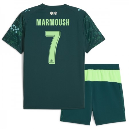 Camisolas Manchester City Marmoush 7 EA Sport Criança 4º Equipamento 2025-26 Manga Curta