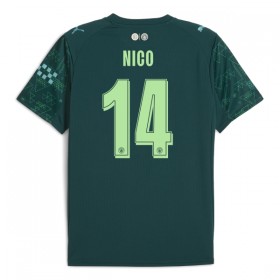 Camisolas Manchester City Nico 14 EA Sport 4º Equipamento 2025-26 Manga Curta