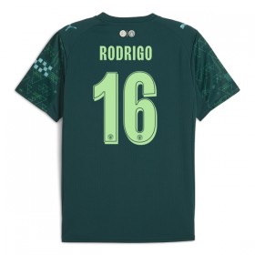 Camisolas Manchester City Rodrigo 16 EA Sport 4º Equipamento 2025-26 Manga Curta