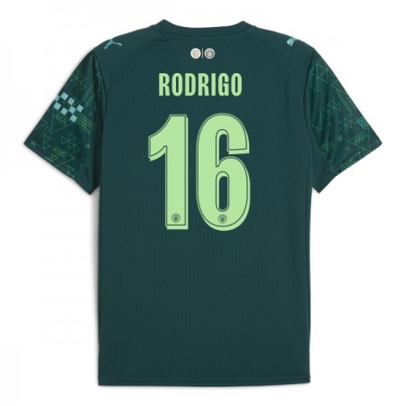 Camisolas Manchester City Rodrigo 16 EA Sport 4º Equipamento 2025-26 Manga Curta