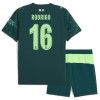 Camisolas Manchester City Rodrigo 16 EA Sport Criança 4º Equipamento 2025-26 Manga Curta