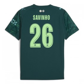 Camisolas Manchester City Savinho 26 EA Sport 4º Equipamento 2025-26 Manga Curta