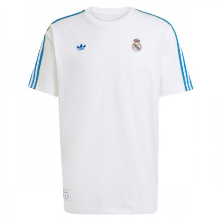 Camisolas Real Madrid Terrace Icons Branca 2025-26 Manga Curta