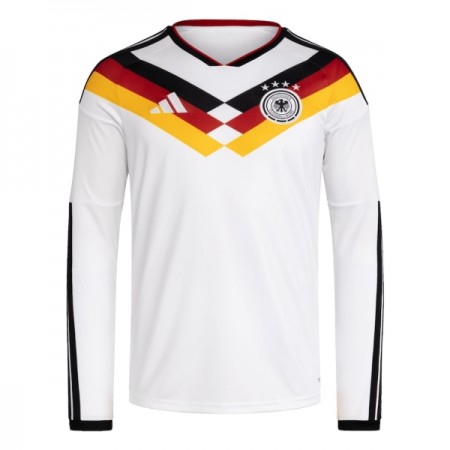 Camisolas Alemanha 1º Equipamento Principal World Cup 2026 Manga Comprida