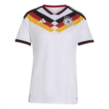 Camisolas Alemanha Mulher 1º Equipamento Principal World Cup 2026 Manga Curta