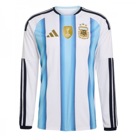 Camisolas Argentina 1º Equipamento Principal World Cup 2026 Manga Comprida