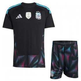Camisolas Argentina Guarda Redes Criança 1º Equipamento Principal World Cup 2026 Manga Curta