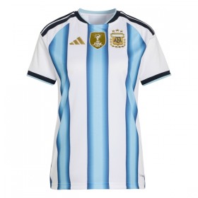 Camisolas Argentina Mulher 1º Equipamento Principal World Cup 2026 Manga Curta