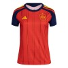 Camisolas Espanha Mulher 1º Equipamento Principal World Cup 2026 Manga Curta Camisolas Espanha Mulher 1º Equipamento Principal World Cup 2026 Manga Curta