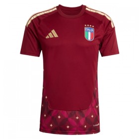 Camisolas Itália Guarda Redes 1º Equipamento Principal World Cup 2026 Vermelha Manga Curta