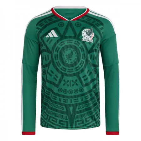 Camisolas México 1º Equipamento Principal World Cup 2026 Manga Comprida