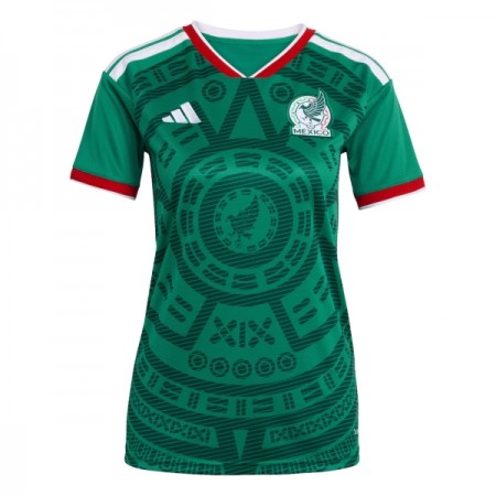 Camisolas México Mulher 1º Equipamento Principal World Cup 2026 Manga Curta
