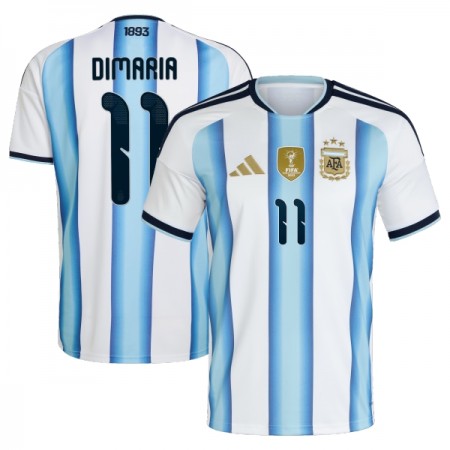 Camisolas Argentina Di Maria 11 1º Equipamento Principal World Cup 2026 Manga Curta