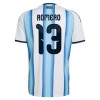 Camisolas Argentina Romero 13 1º Equipamento Principal World Cup 2026 Manga Curta