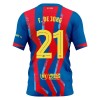 Camisolas FC Barcelona Frenkie de Jong 21 4º Equipamento 2025-26 Manga Curta