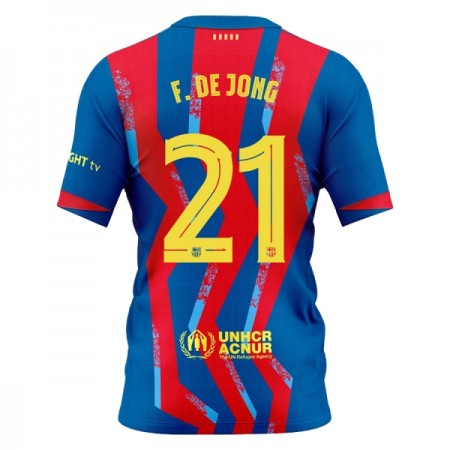 Camisolas FC Barcelona Frenkie de Jong 21 4º Equipamento 2025-26 Manga Curta