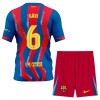 Camisolas FC Barcelona Gavi 6 Criança 4º Equipamento 2025-26 Manga Curta