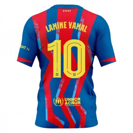 Camisolas FC Barcelona Lamine Yamal 10 4º Equipamento 2025-26 Manga Curta