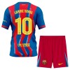 Camisolas FC Barcelona Lamine Yamal 10 Criança 4º Equipamento 2025-26 Manga Curta