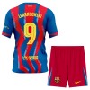 Camisolas FC Barcelona Lewandowski 9 Criança 4º Equipamento 2025-26 Manga Curta