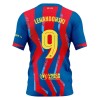 Camisolas FC Barcelona Lewandowski 9 Criança 4º Equipamento 2025-26 Manga Curta